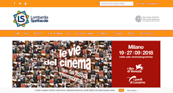 Desktop Screenshot of lombardiaspettacolo.com